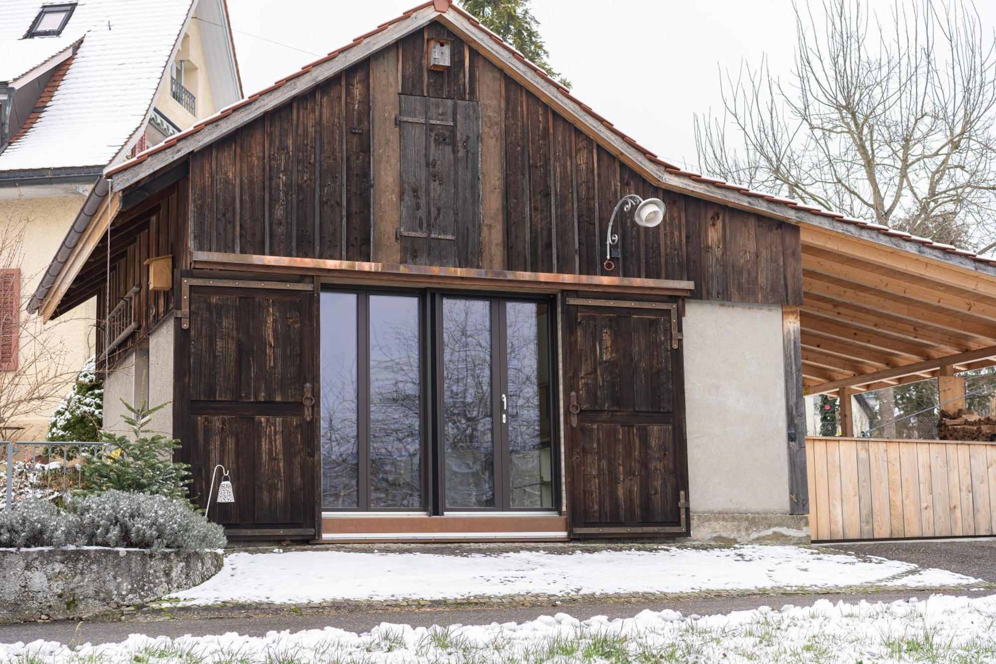 Tiny House Chez Claudine - Relaxen, Workspace, Naehe Thermen, Netflix, Free Parking & Wifi Brugg  Exterior photo